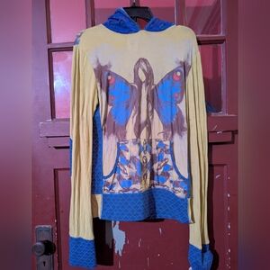 Nuvula 'Wear Your Imagination' fairy/butterfly woman hoodie